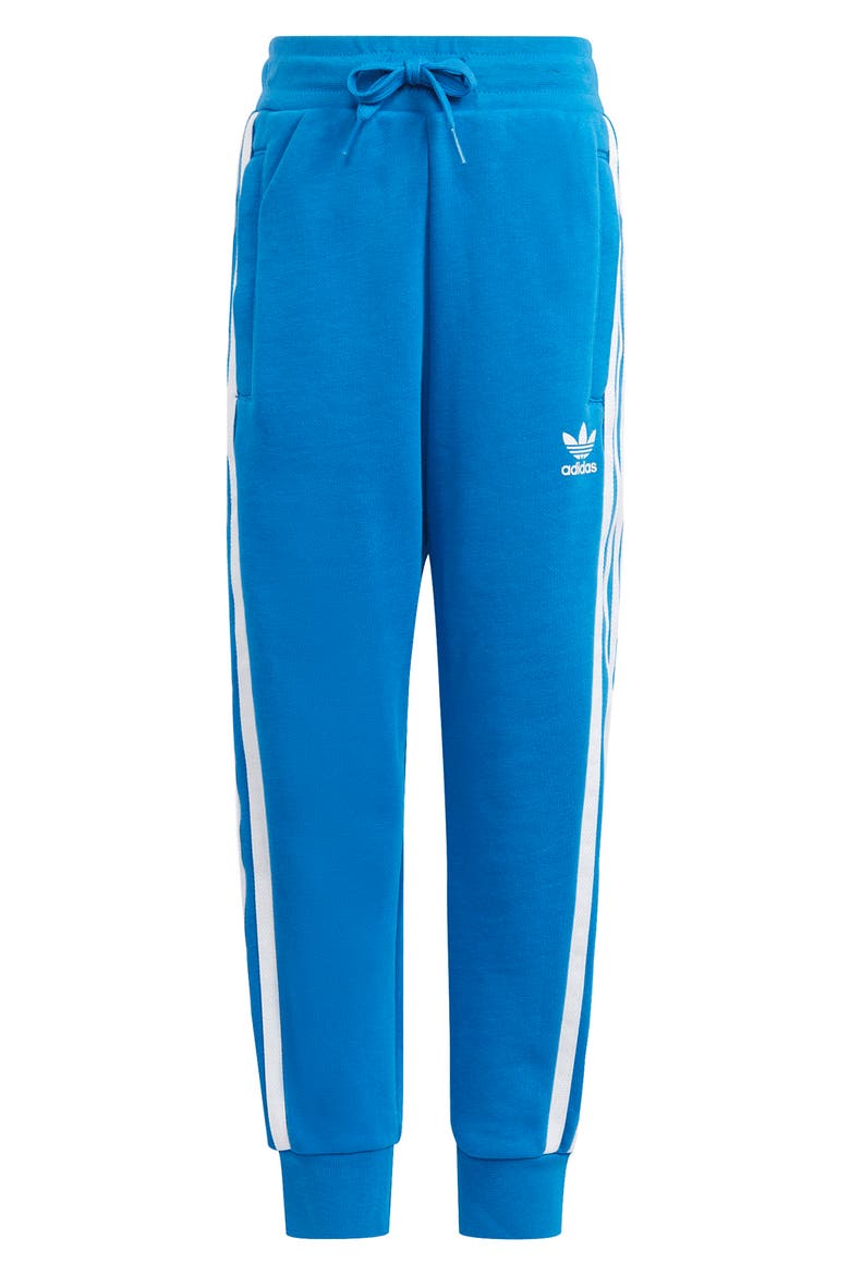 Kids' Adicolor Lifestyle Graphic Sweatshirt & Joggers Set, Alternate, color, BLUEBIRD