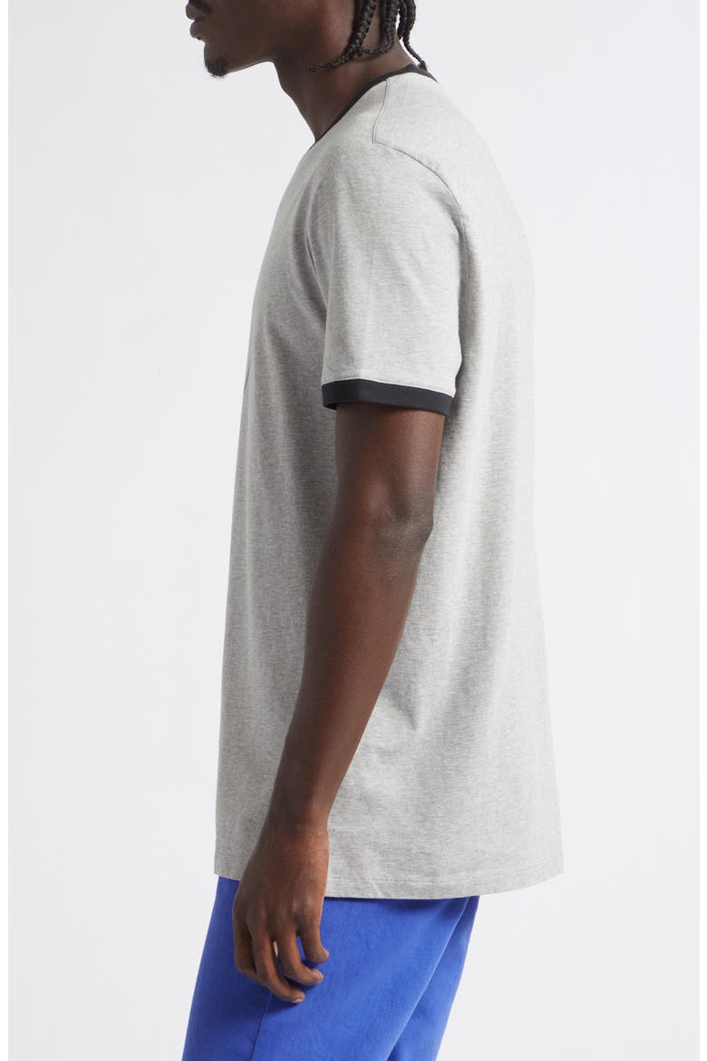 Medusa Logo Ringer Graphic T-Shirt, Alternate, color, LIGHT GREY