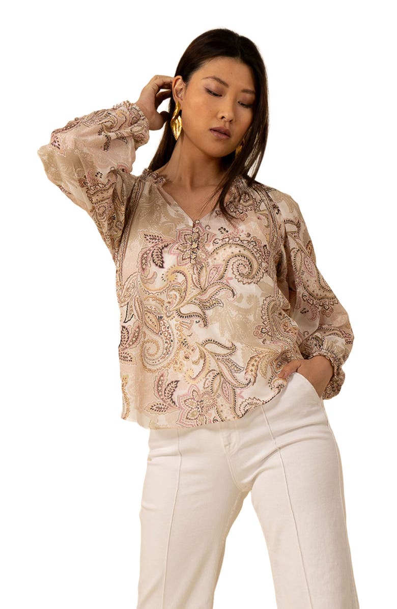 Hale Bob Mallory Voile Top, Alternate, color, 