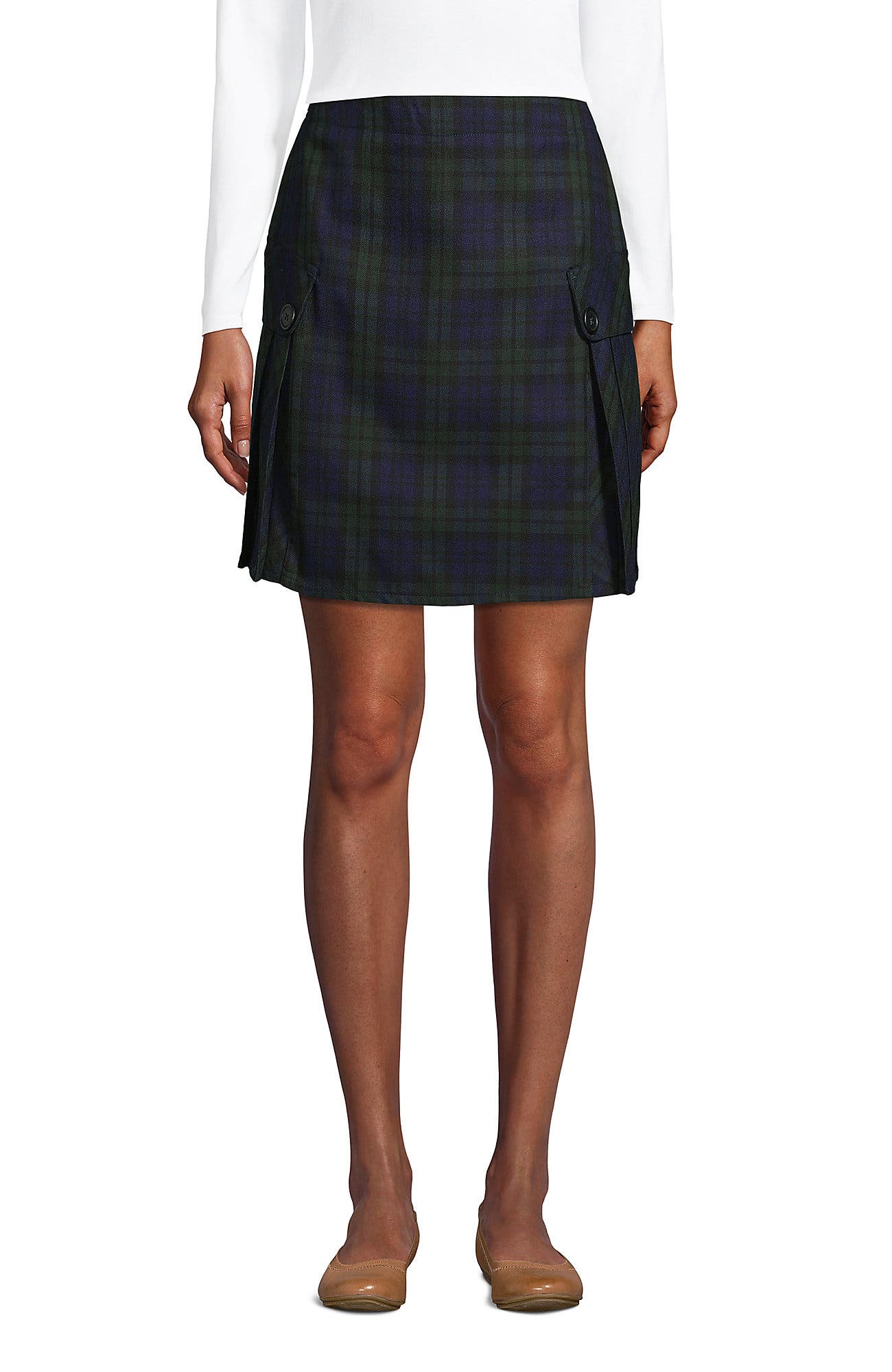 Plaid Classic Navy/Evergreen