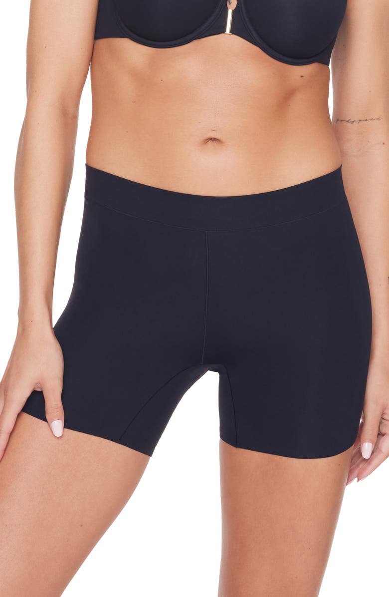 ThirdLove ComfortStretch Smoothing Anti-Chafe Shorts, Main, color, Black
