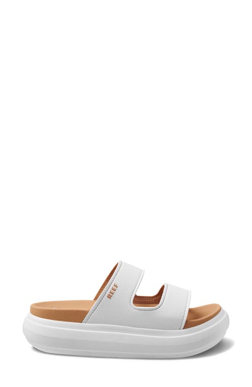 Reef Bondi Platform Slide Sandal In Cloud