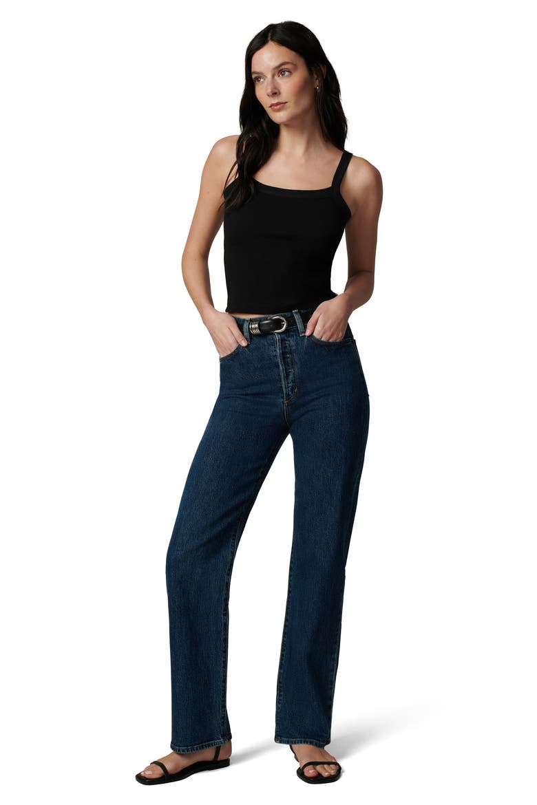 The Margot High Waist Straight Leg Jeans, Alternate, color, FIRST STEP