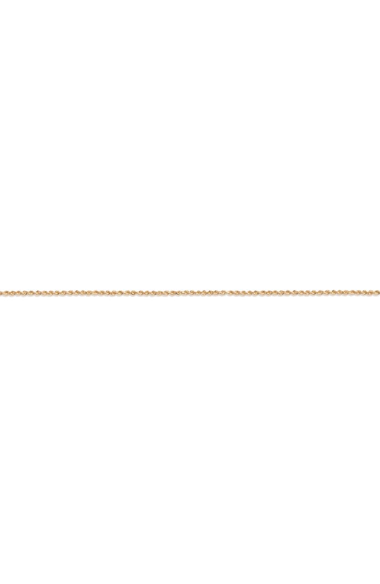 Aurate New York Rope Chain Bracelet, Alternate, color, Yellow
