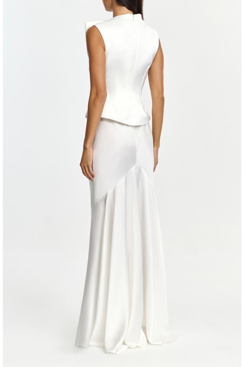Harty Sleeveless Maxi Gown, Alternate, color, IVORY