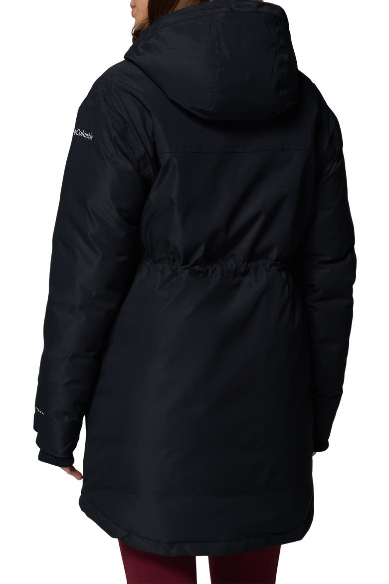 Harmony Falls 550 Fill Power Down & Feather Fill Parka, Alternate, color, BLACK