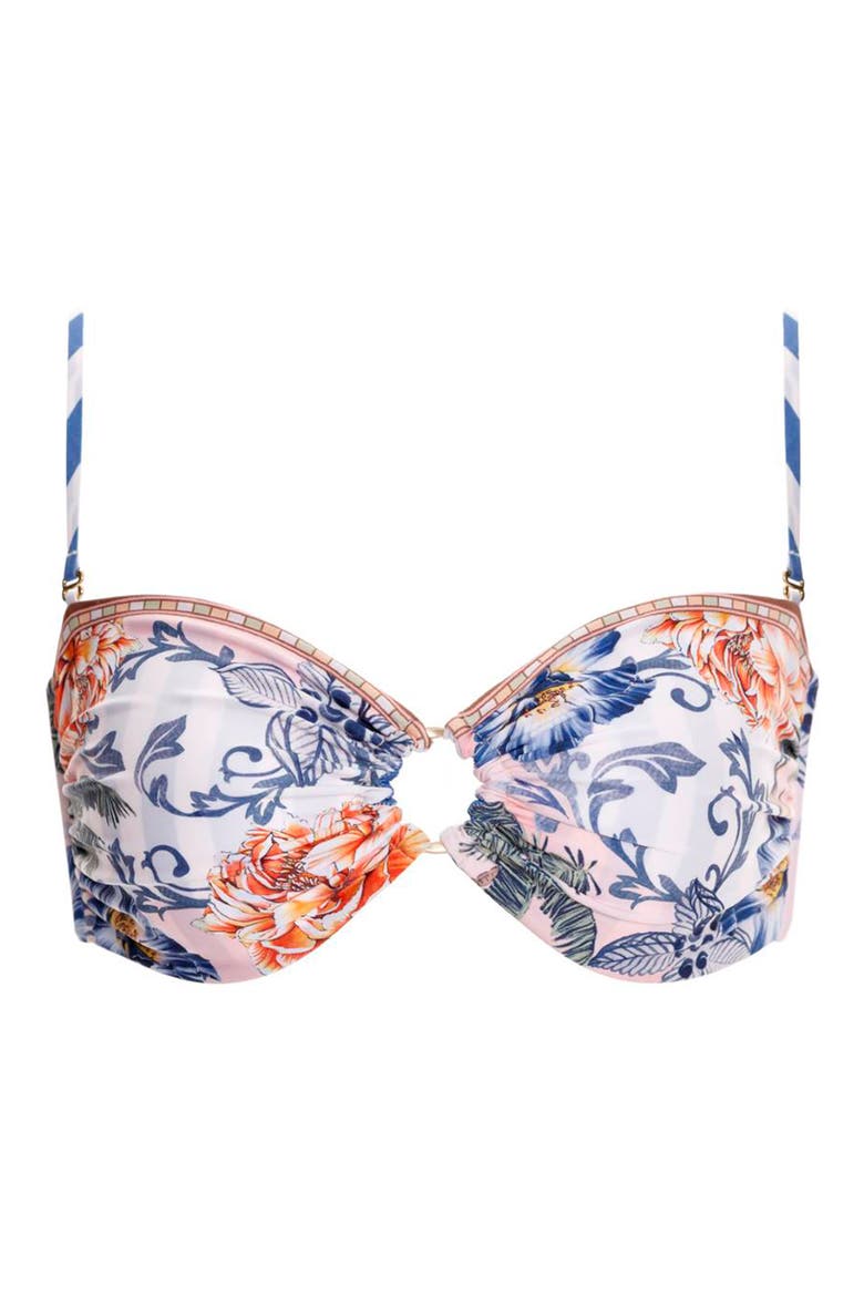 Talia Kai Reversible Bikini Top, Main, color, BLUE MULTICOLOR