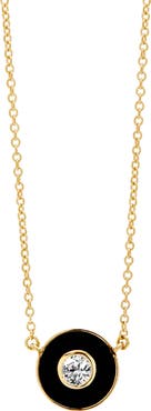 SYNA Enamel Disc Necklace