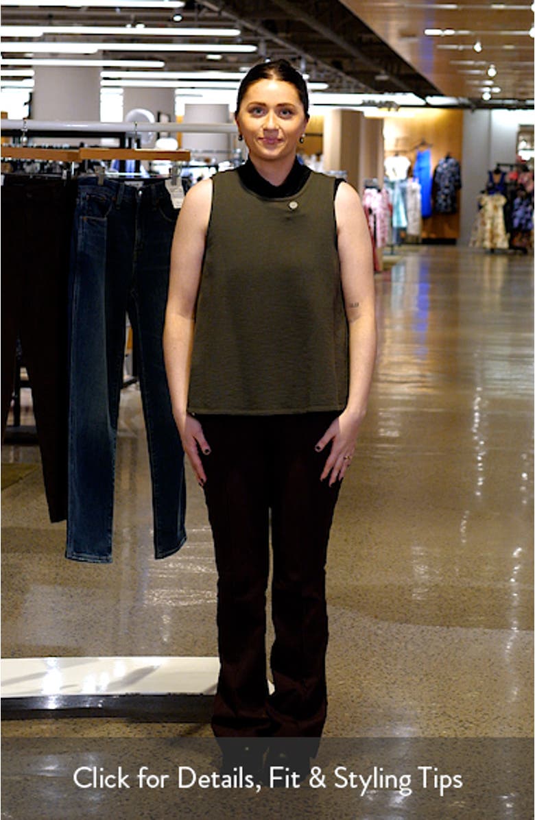 Crewneck Side Slit Organic Cotton Tank, sales video thumbnail