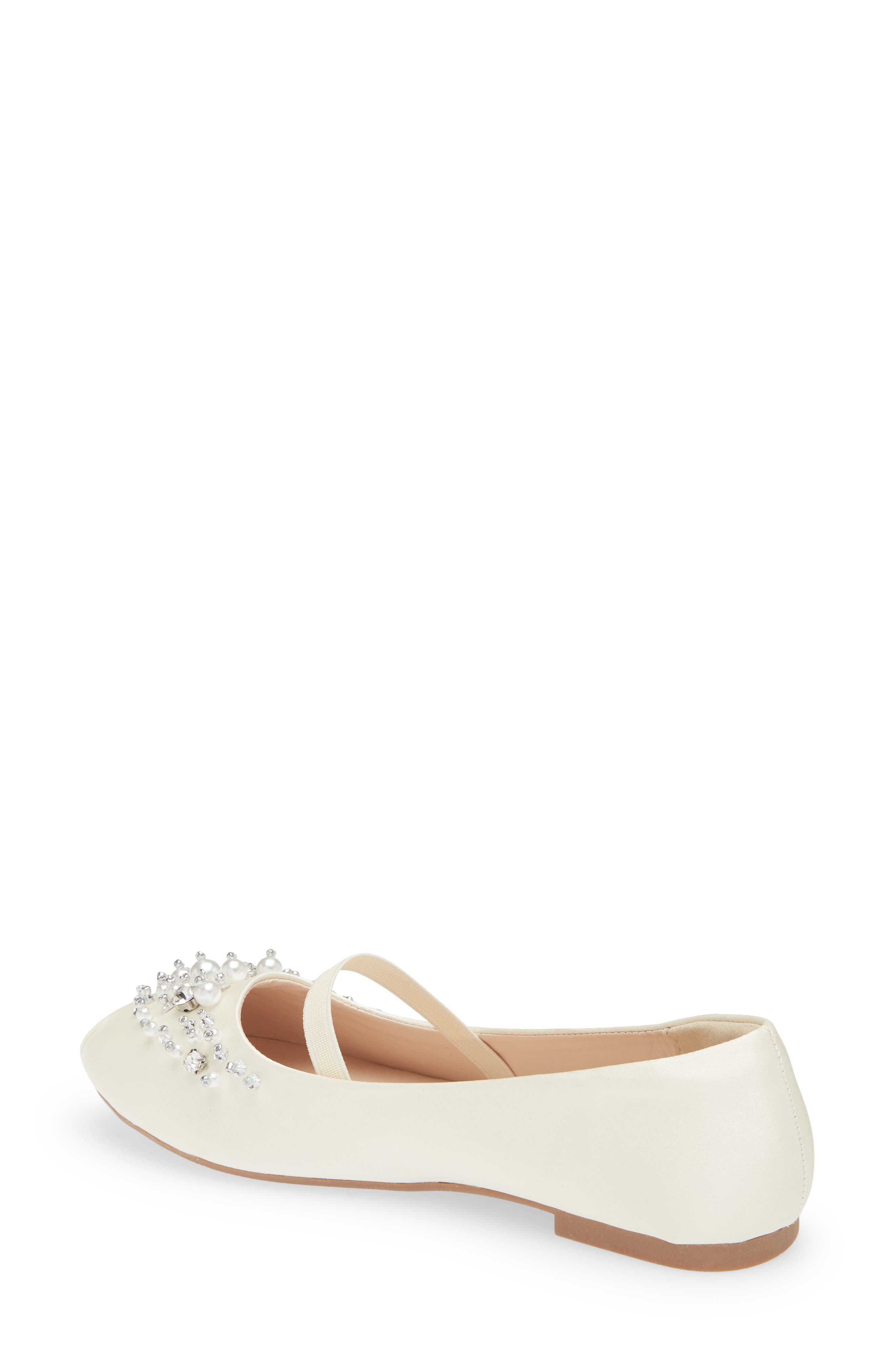DREAM PAIRS Kids' Glitter Mary Jane, Alternate, color, Ivory