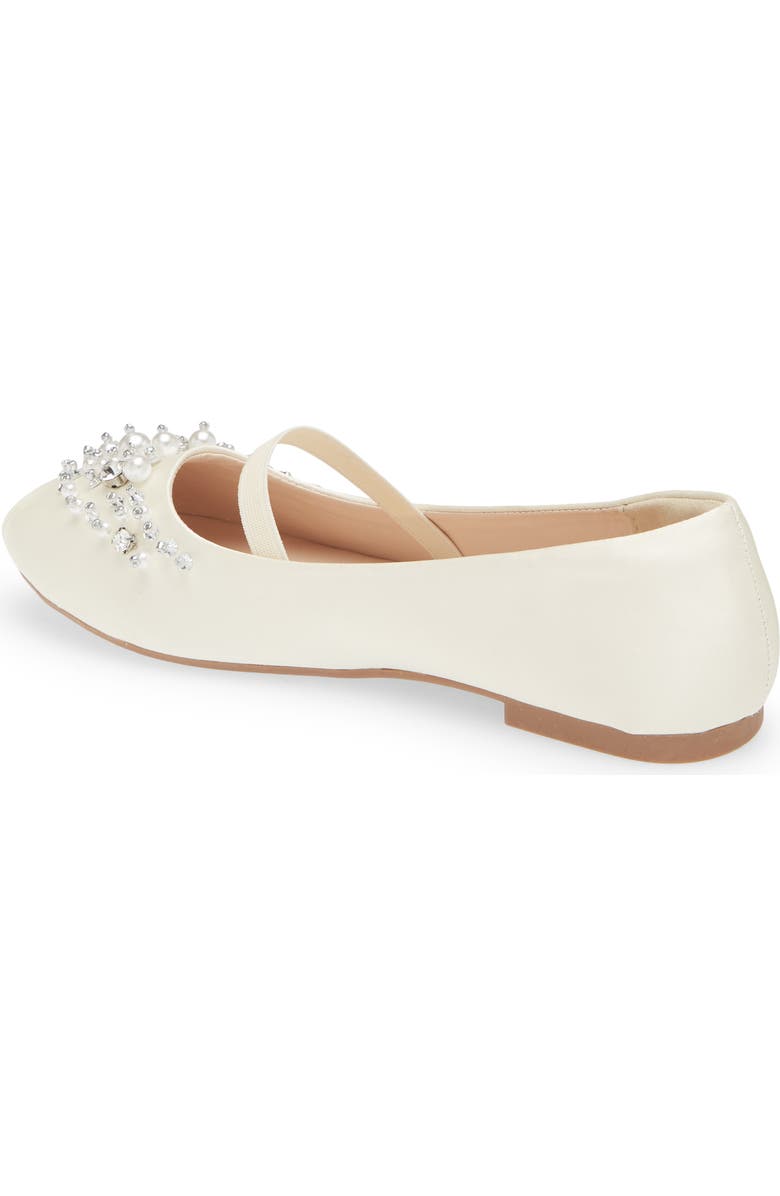DREAM PAIRS Kids' Glitter Mary Jane, Alternate, color, Ivory
