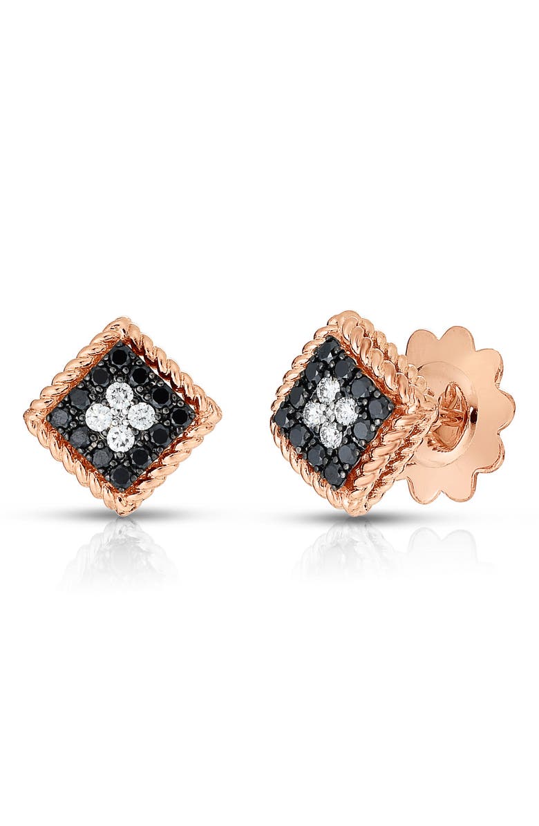 Roberto Coin Palazzo Ducale Diamond Stud Earrings, Main, color,