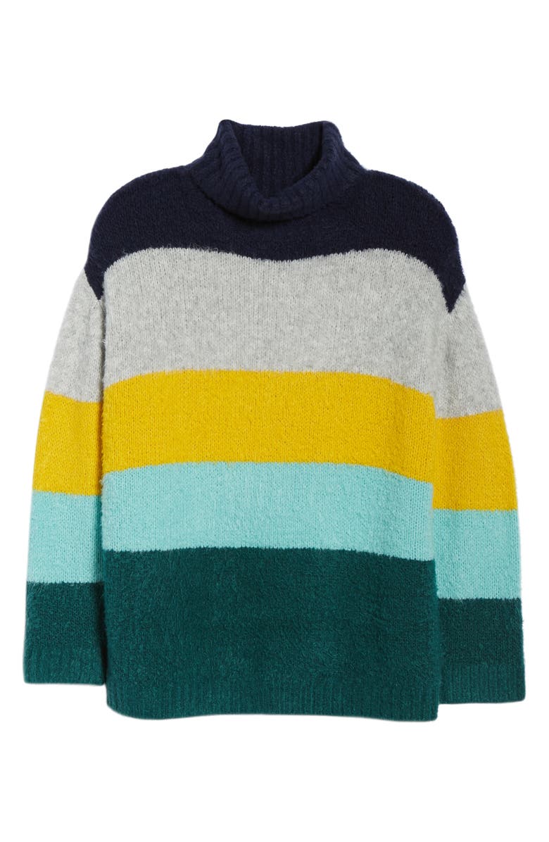 Chelsea28 Bold Stripe Oversize Sweater, Alternate, color, 