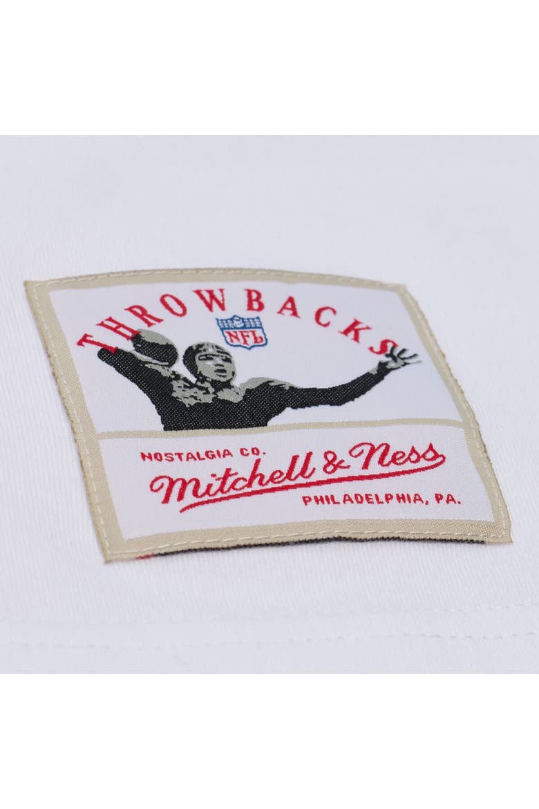 Men's Mitchell & Ness  White Philadelphia Eagles Arctic T-Shirt, Alternate, color, White