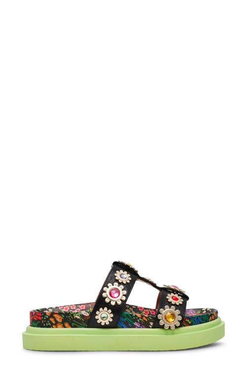 BETSEY JOHNSON BETSEY JOHNSON MADOXX EMBELLISHED STRAP SANDAL