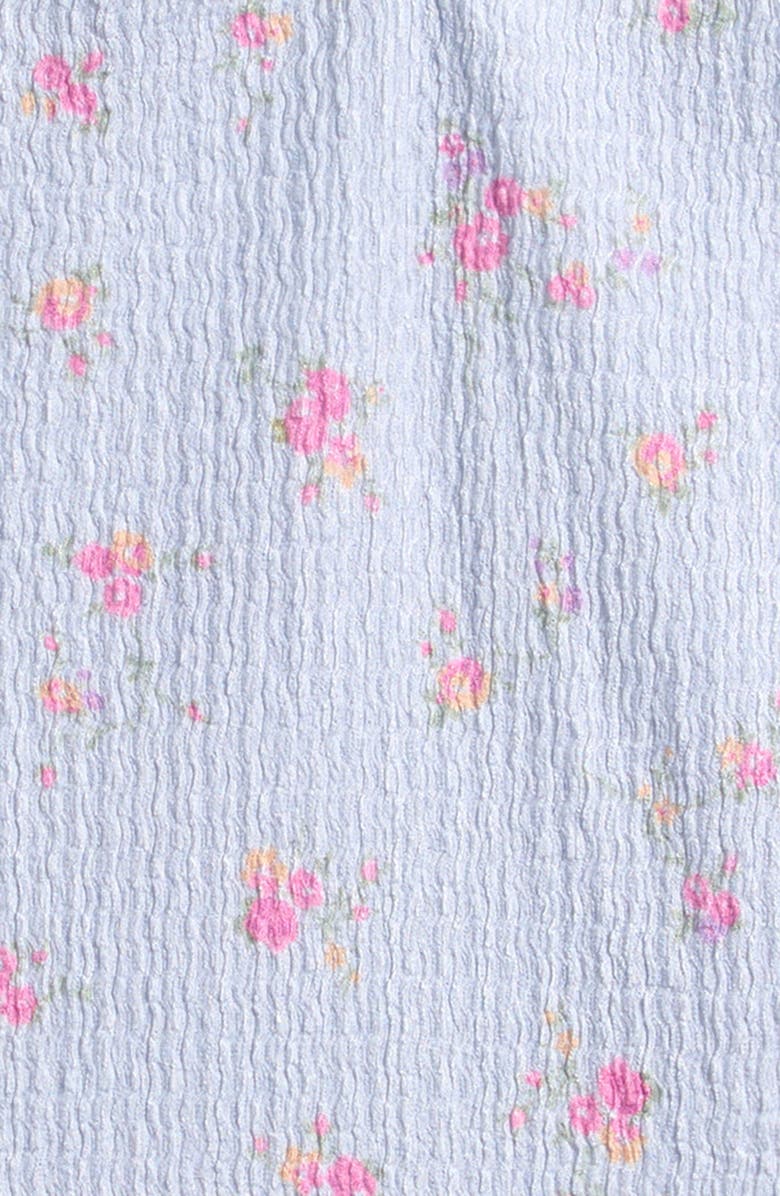 LoveShackFancy Kids' Langer Ditsy Floral Dress, Alternate, color, Periwinkle Moon