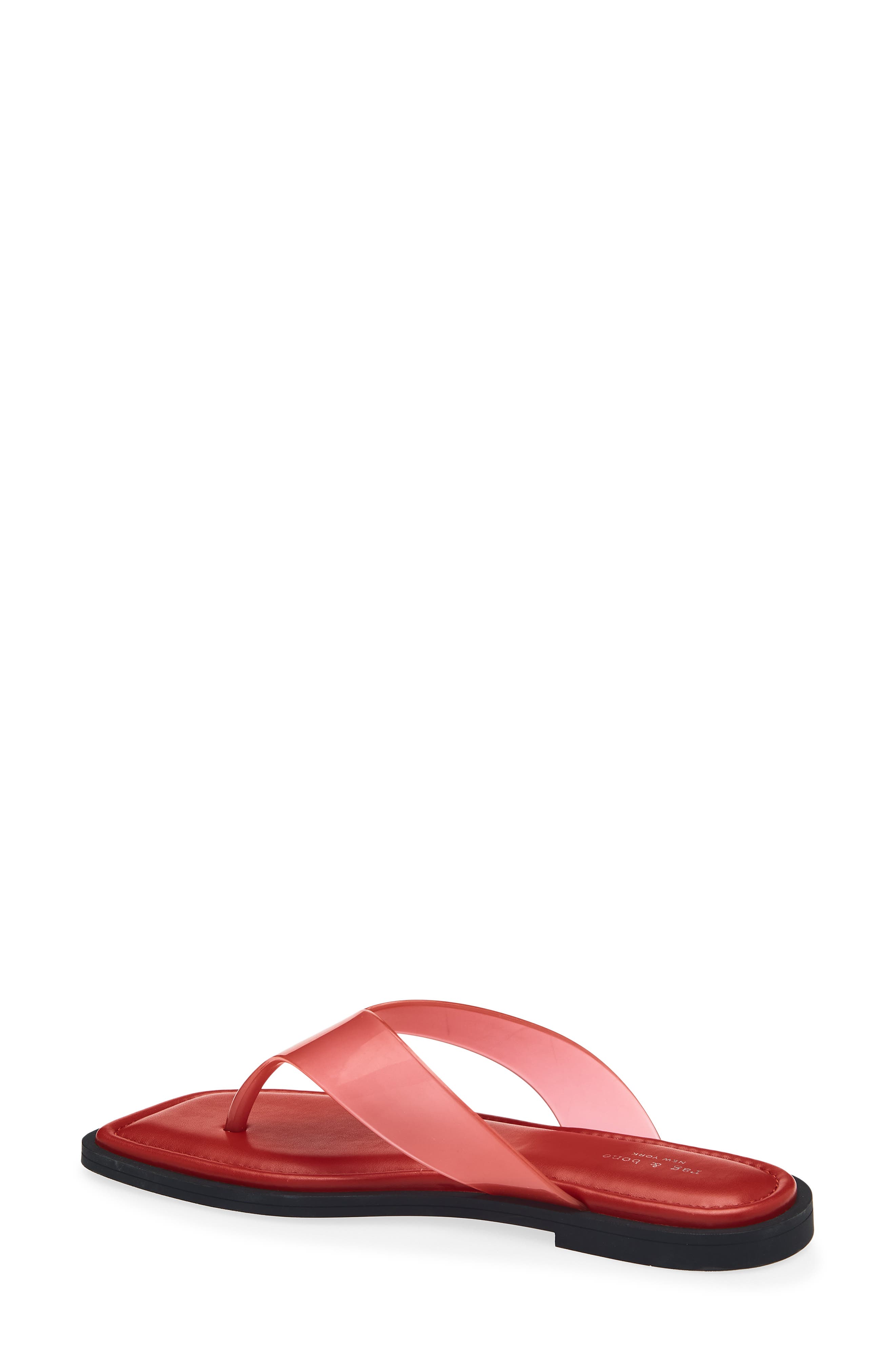 Gracie Jelly Flip Flop, Alternate, color, LAVA