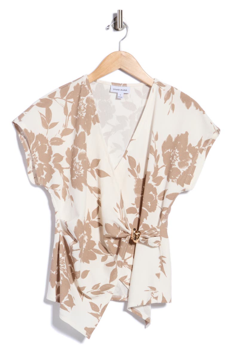 Side Drape Top, Main, color, IVY/ MOC
