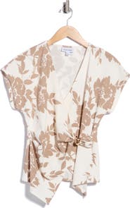 VIVID AURA Side Drape Top