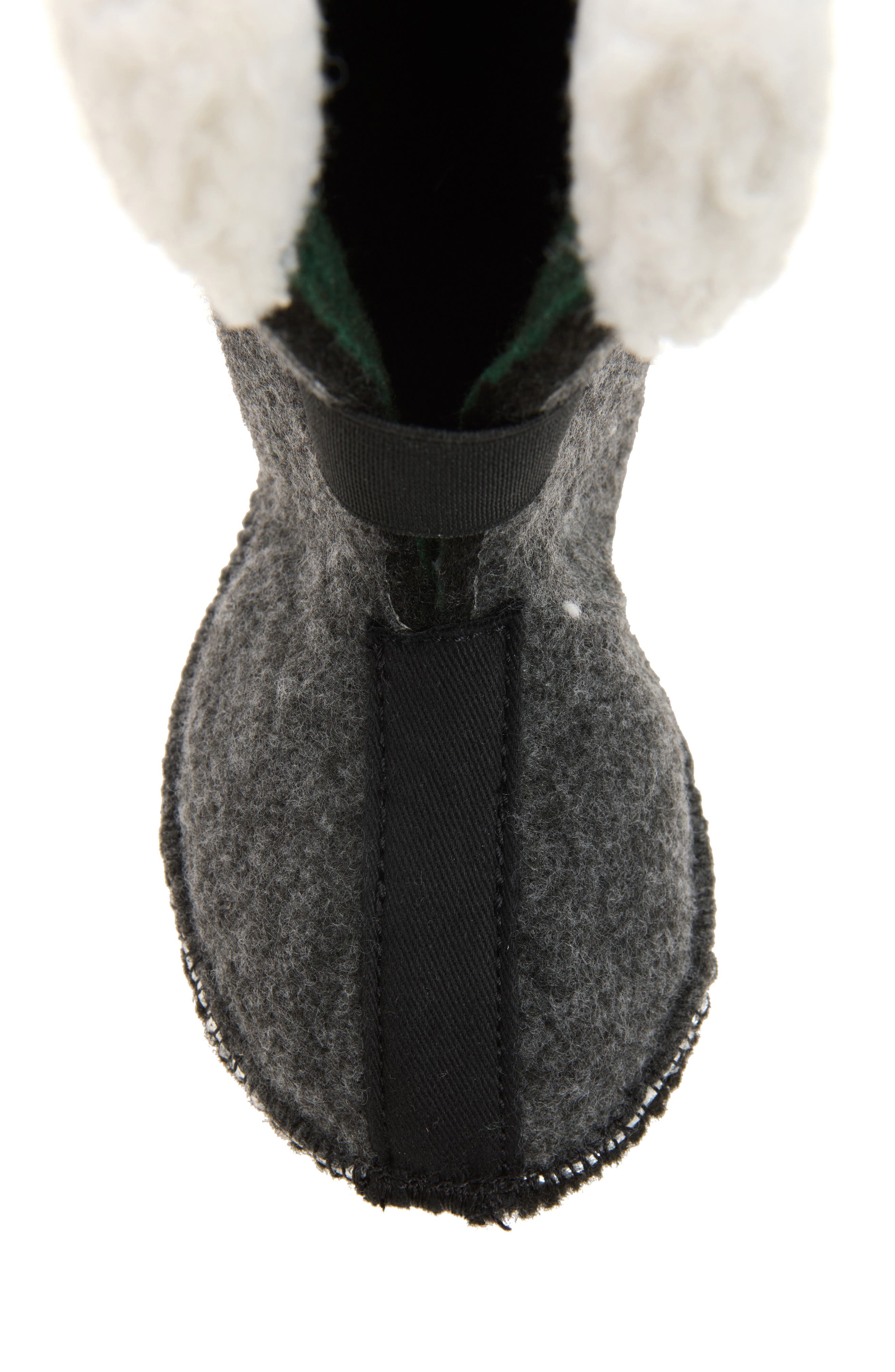 Kids' ThermoPlus Faux Fur Trim Boot Liner, Alternate, color, WINTER WHITE