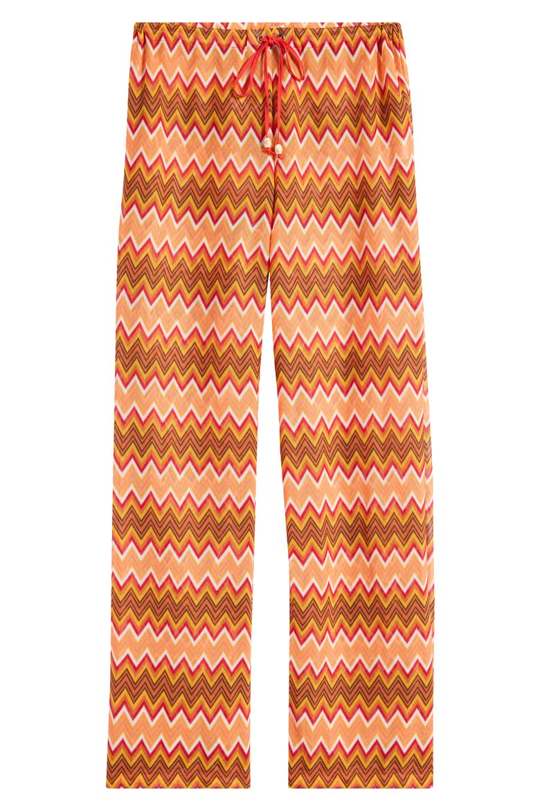 Chevron Knit Drawstring Pants, Alternate, color, MULTI COLOUR