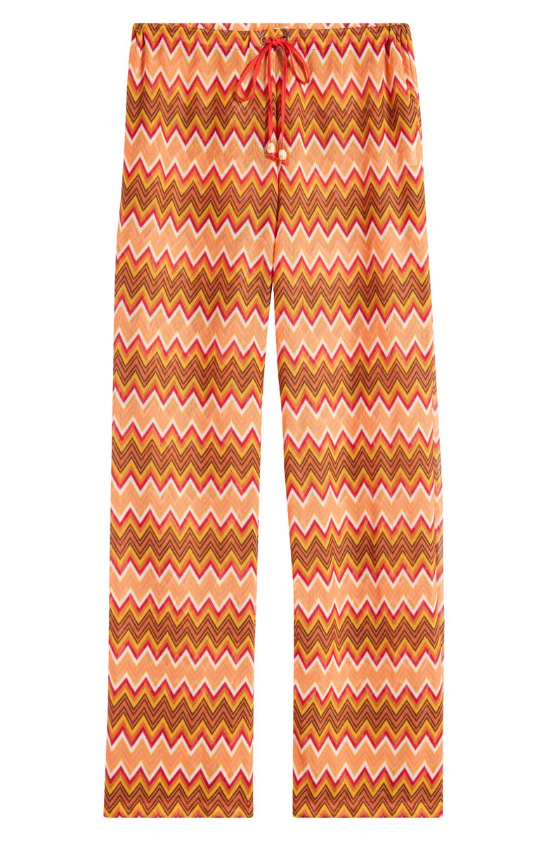 Mistress Rocks Chevron Knit Drawstring Pants, Alternate, color, Multi Colour