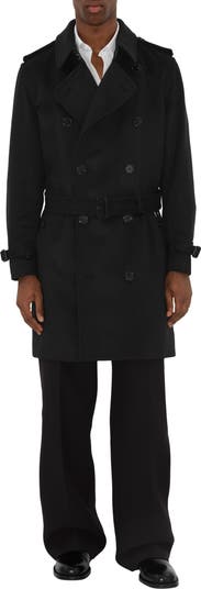 Mid-length Cashmere Blend Kensington Trench Coat