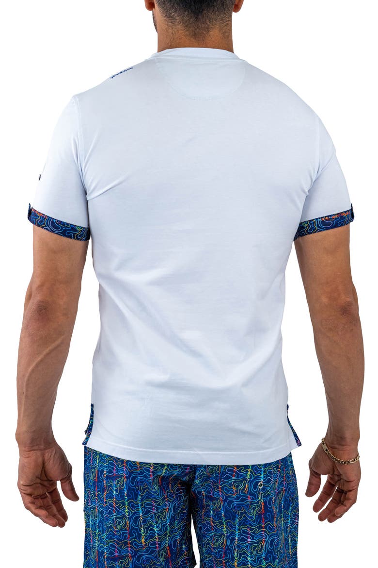 Vivaldi V-Neck T-Shirt, Alternate, color, WHITE