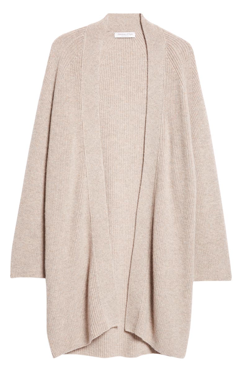 Johnstons of Elgin Cape Oversize Cashmere Rib Cardigan, Alternate, color,