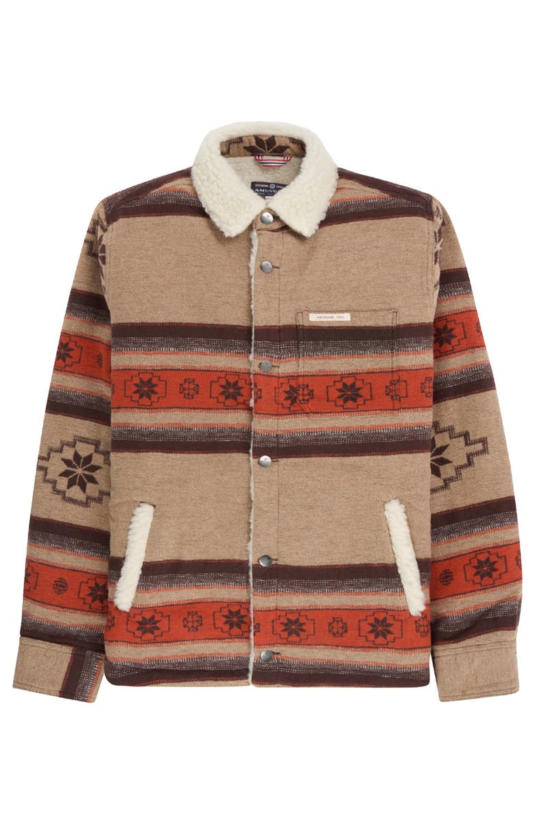 Amundsen Sports Harvester Akle Overshirt, Main, color, Khaki Akle