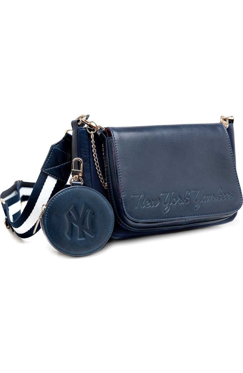 LUSSO New York Yankees Rianna Multi Pouchette Bag, Main, color, Navy