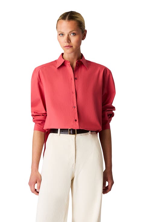 Pleat Back Shirt
