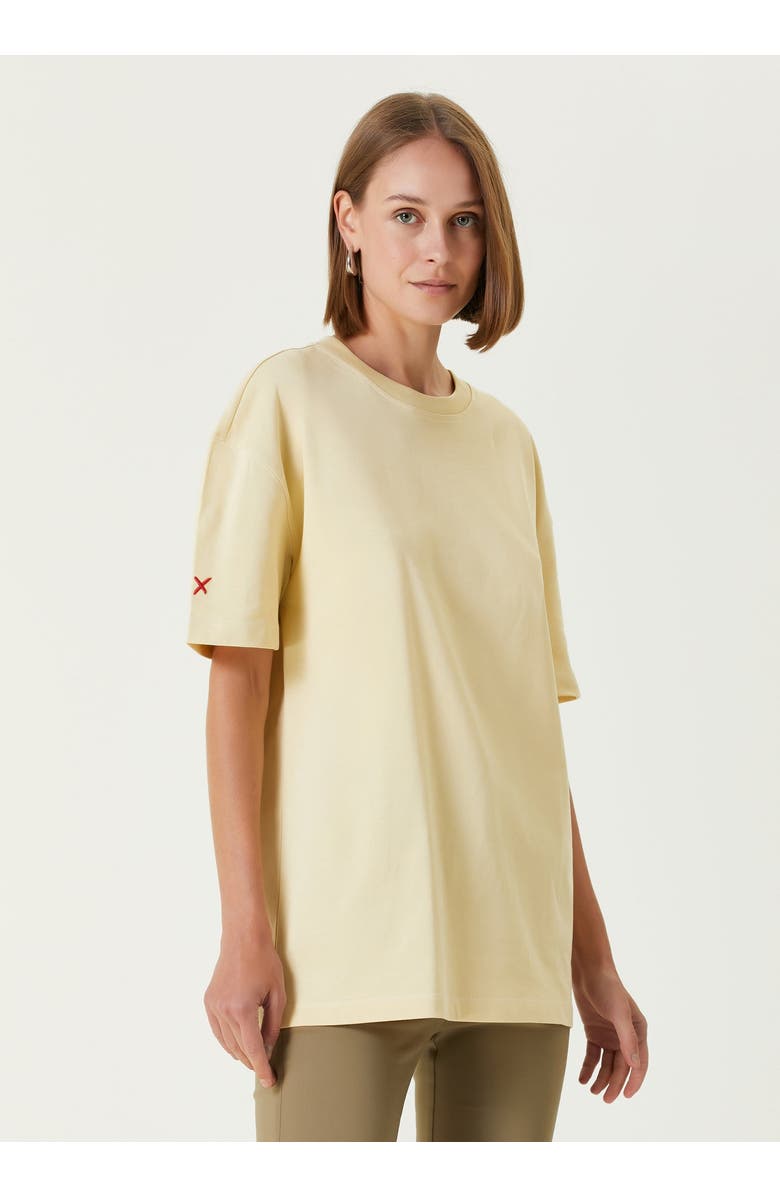 PCFG Cotton Destroyed Logo Tee, Alternate, color, Chino Green