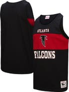 Mitchell & Ness Men's Mitchell & Ness Black Atlanta Falcons Retro Colorblock Tank Top