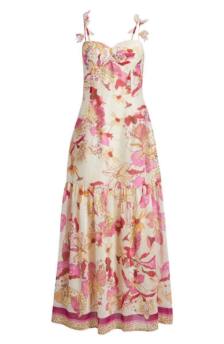 CIEBON Anisha Tie Strap Maxi Dress, Main, color, 