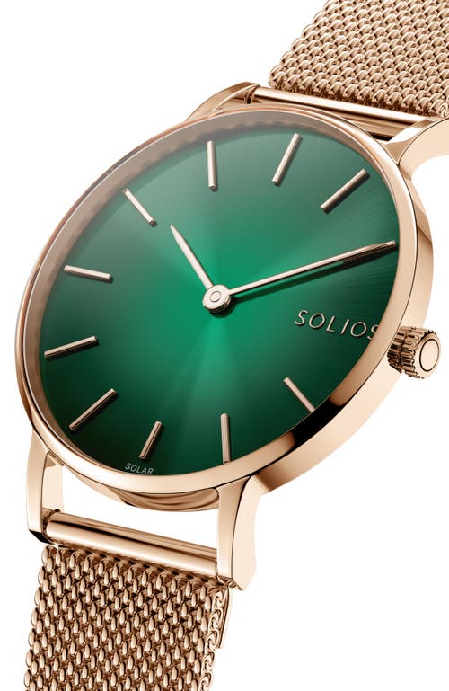 Solios Watches The Rainforest Classic | Green Dial