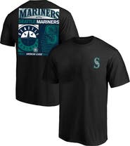 FANATICS Men's Profile Black Seattle Mariners Big & Tall Two-Sided Graphic T-Shirt