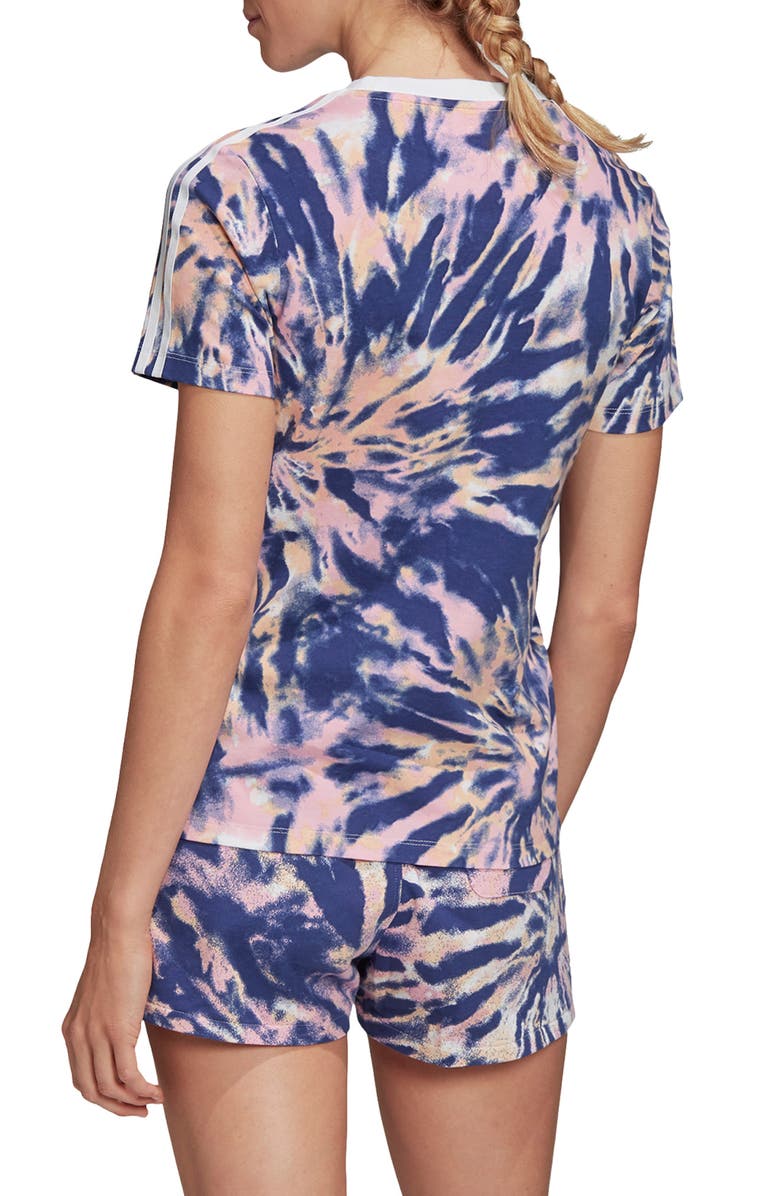 adidas Originals Tie Dye T-Shirt, Alternate, color,