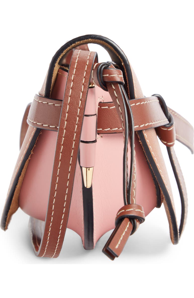 Loewe Mini Gate Leather Crossbody Bag, Alternate, color,