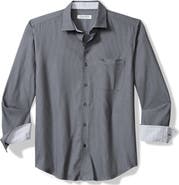 Tommy Bahama Sarasota Stretch Ventura Coast Solid White IslandZone® Button-Up Shirt