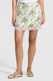 Lands' End Creaseless Silky Lace Trim Skort