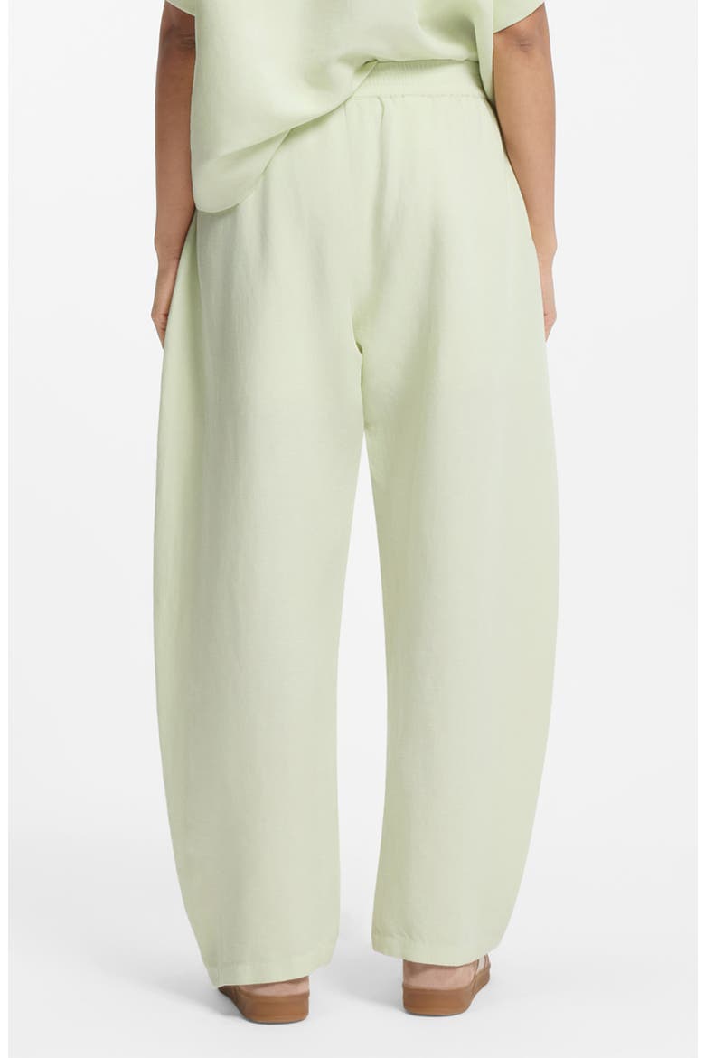 Linen Blend Balloon Trousers, Alternate, color, CUCUMBER