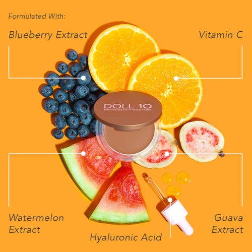 Doll 10 Beauty Fresh Squeezed Vitamin Infused Solid Serum Bronzer In Bronze