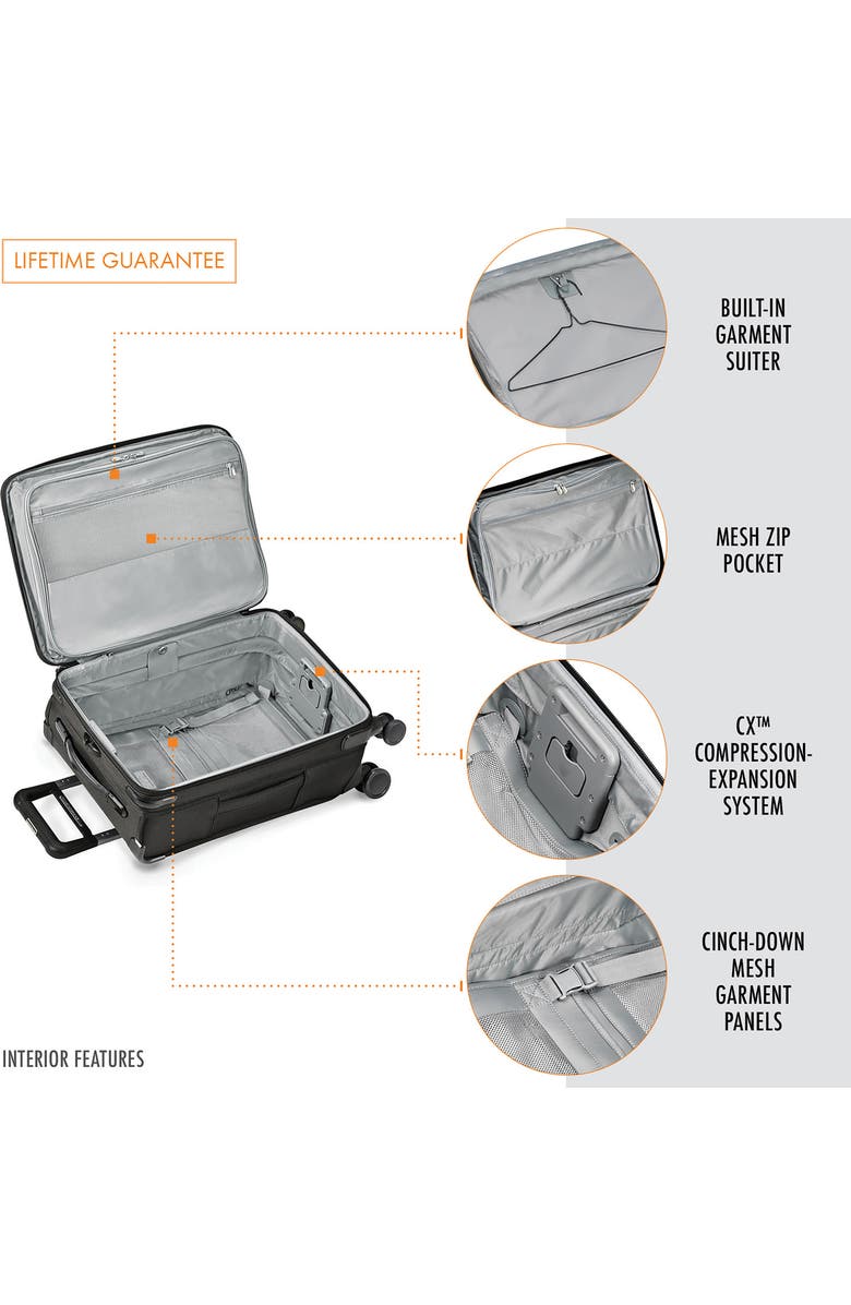 Briggs & Riley Baseline 22-Inch Expandable Spinner Carry-On, Alternate, color,