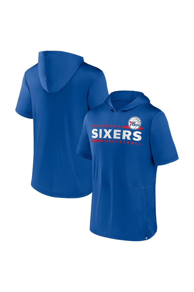 Men's Fanatics Branded Royal Philadelphia 76ers Possession Hoodie T-Shirt, Main, color, Royal