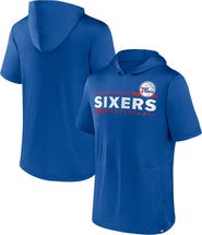 FANATICS Men's Fanatics Branded Royal Philadelphia 76ers Possession Hoodie T-Shirt