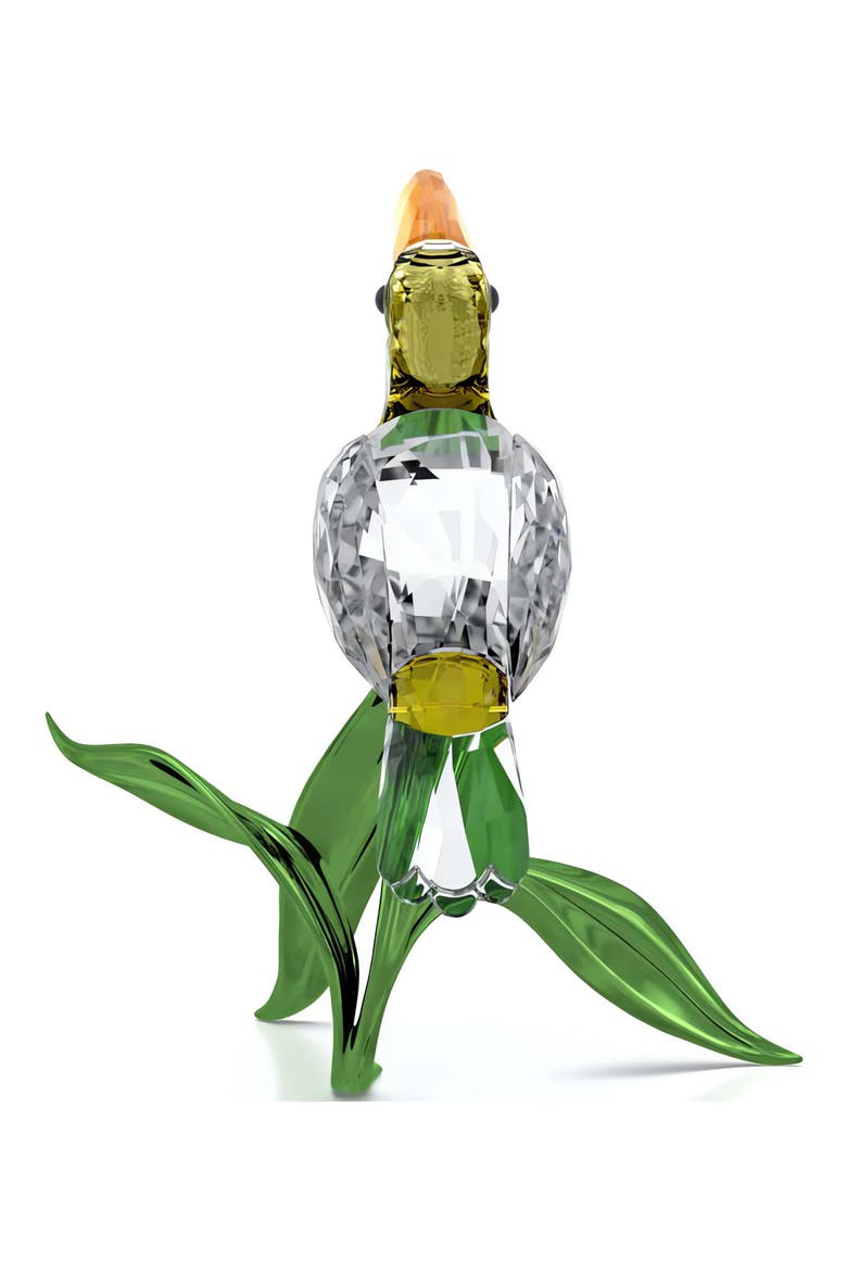 Idyllia Toucan Crystal Figurine, Alternate, color, WHITE