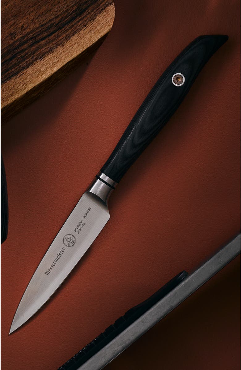 Messermeister Blacksmith Paring Knife 3.5 inches, Alternate, color, Blacksmith