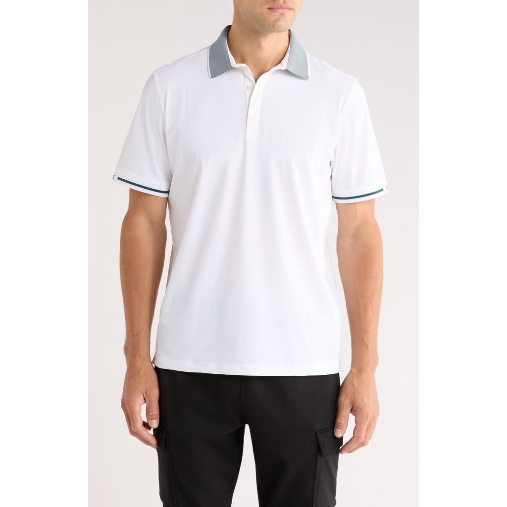 Rhone Foundations Polo In White