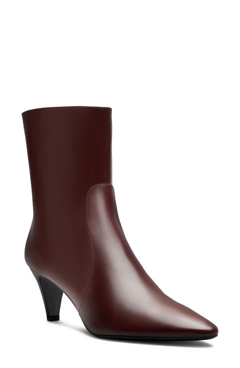 Lennon Leather Bootie